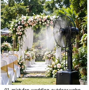 Sewa Misty Fan Bekasi untuk Wedding dan Gathering