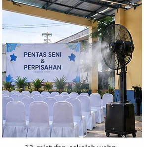 Panduan Sewa Misty Fan untuk Wedding Outdoor