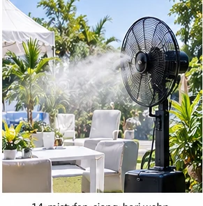 Panduan Memilih Misty Fan untuk Acara Outdoor